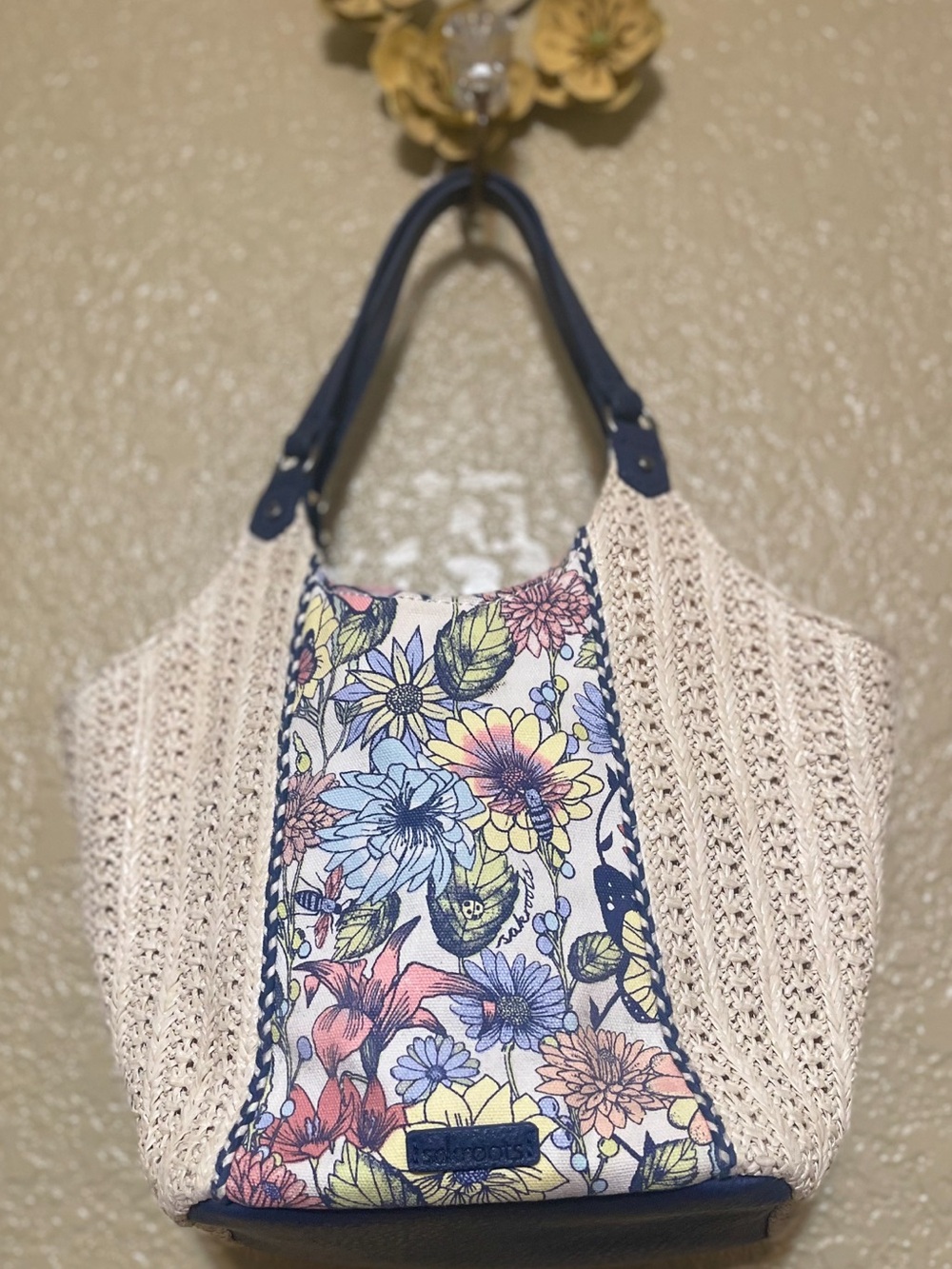 NWOT SakRoots Roma Small Shopper: OS